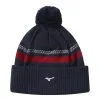 Mizuno Breath Thermo Pom Pom Beanies Deep Navy -Clubs Cheap Store 172906067352GW1502DeepNavy