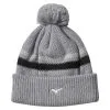 Mizuno Breath Thermo Pom Pom Beanies Grey -Clubs Cheap Store 183788332 max