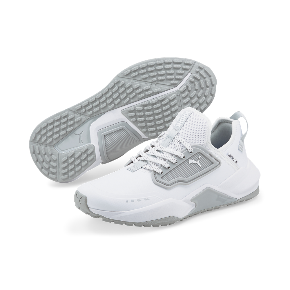 PUMA PUMA Golf Shoes - GS-One - White - Grey 2022 4 PUMA PUMA Golf Shoes - GS-One - White - Grey 2022 - Image 2