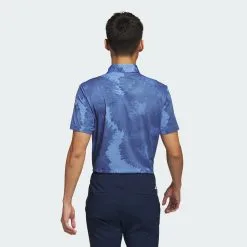 Adidas FLOWER MESH GOLF POLO SHIRT Blue Fusion/Collegiate Navy -Clubs Cheap Store 19c66e499a064f8881edaf4101448ce5 f540