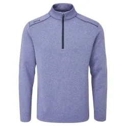 PING RAMSEY 1/2 ZIP FLEECE TOP MARLIN MARL