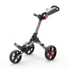 POWAKADDY 2022 MICRA PUSH CART-GUN METAL/RED TRIM -Clubs Cheap Store 40384