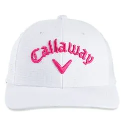 Callaway Junior Tour Golf Cap (White/Pink)
