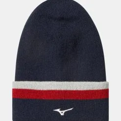 Mizuno Breath Thermo Knit Beanies Deep Navy