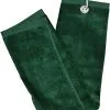 Longridge Blank Luxury 3 Fold Golf Towel -Green -Clubs Cheap Store 81Rbm0pTabL. AC SY450