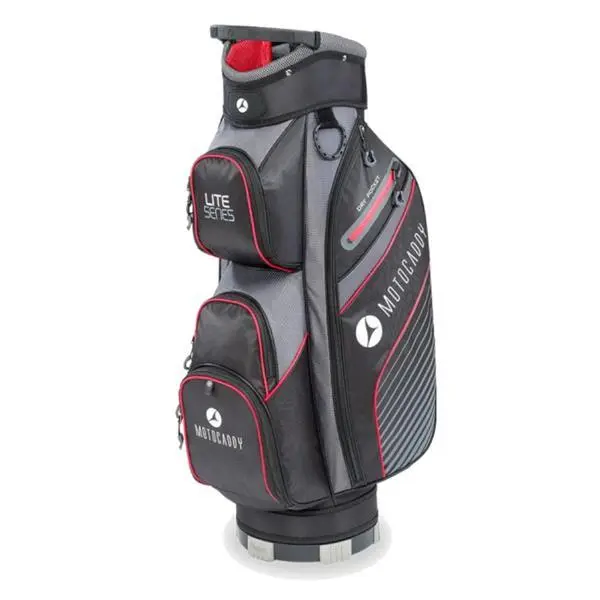 Motocaddy Lite Series Cart Bag Black/Red 3 Motocaddy Lite Series Cart Bag Black/Red