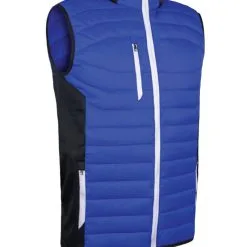 Sunderland Gents Anton Padded Gilet Electric Blue/Black/White