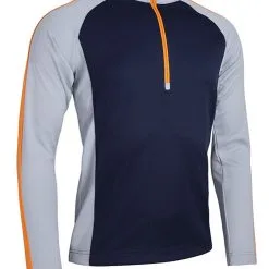 Sunderland Gents Aspen Zip Mid Layer Top Navy/Silver/Lava