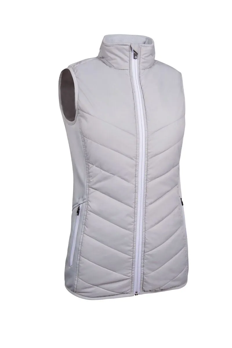 Sunderland TANIA Ladies Zip Front Padded Stretch Panel Performance Golf Gilet 3 Sunderland TANIA Ladies Zip Front Padded Stretch Panel Performance Golf Gilet