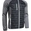 Sunderland Gents Zermatt Padded Jacket Black Camo/Gunmetal/Silver