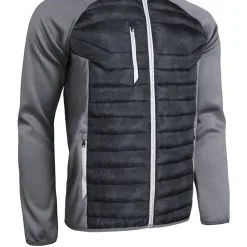 Sunderland Gents Zermatt Padded Jacket Black Camo/Gunmetal/Silver