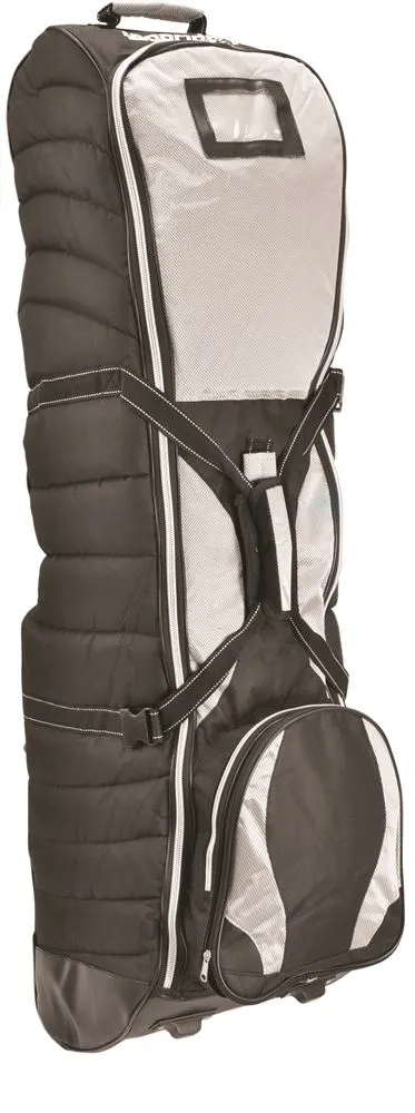 Longridge Tour Deluxe Roller Travel Cover - Black/Silver 3 Longridge Tour Deluxe Roller Travel Cover - Black/Silver