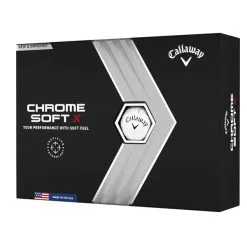 Callaway Chrome Soft X Ball White Golf Balls 22 ( 2 Dozen €99 )