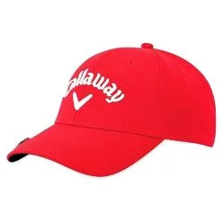 CALLAWAY STITCH MAGNET BALL MARKER CAP- RED