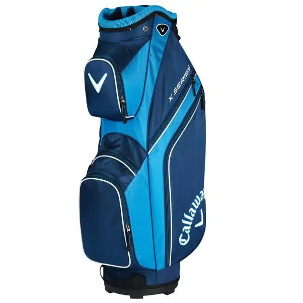 Callaway X Series 19 Cart Bag Navy - Royal - White 3 Callaway X Series 19 Cart Bag Navy - Royal - White