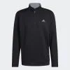 Adidas Gents Club ¼ Zip Sweatshirt Black