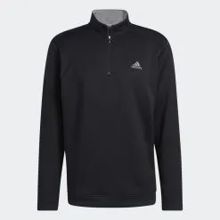 Adidas Gents Club ¼ Zip Sweatshirt Black