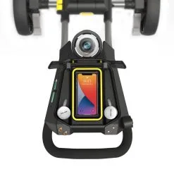 PowaKaddy 2022 DXL Lite Fast Fold Push Cart Yellow Trim -Clubs Cheap Store DLX Handle