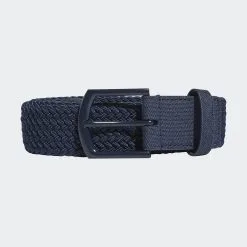 Adidas Gents Braided Stretch Belt Crew Navy