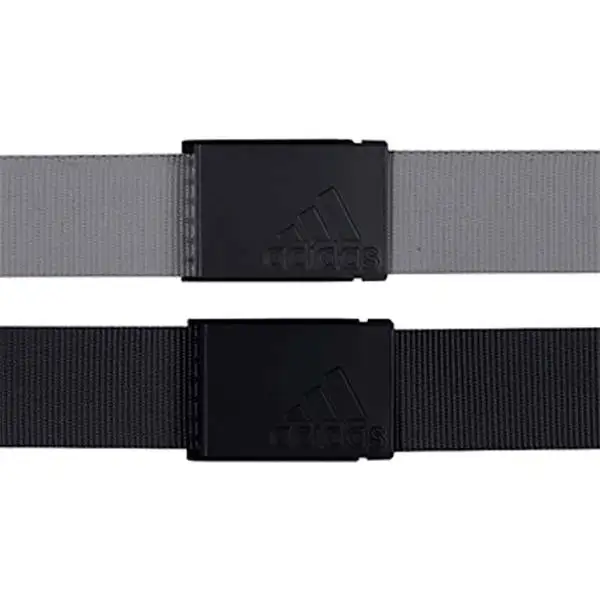 Adidas Gents Reversible Belt Black 4 Adidas Gents Reversible Belt Black - Image 2