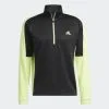 Adidas Gents Colour Block Quarter Zip BLACK/PULLIM - SS22 -Clubs Cheap Store HC5572 b2b012 plp