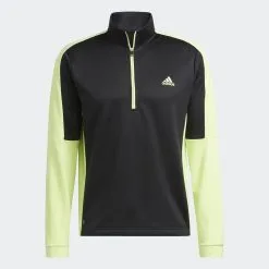 Adidas Gents Colour Block Quarter Zip BLACK/PULLIM - SS22