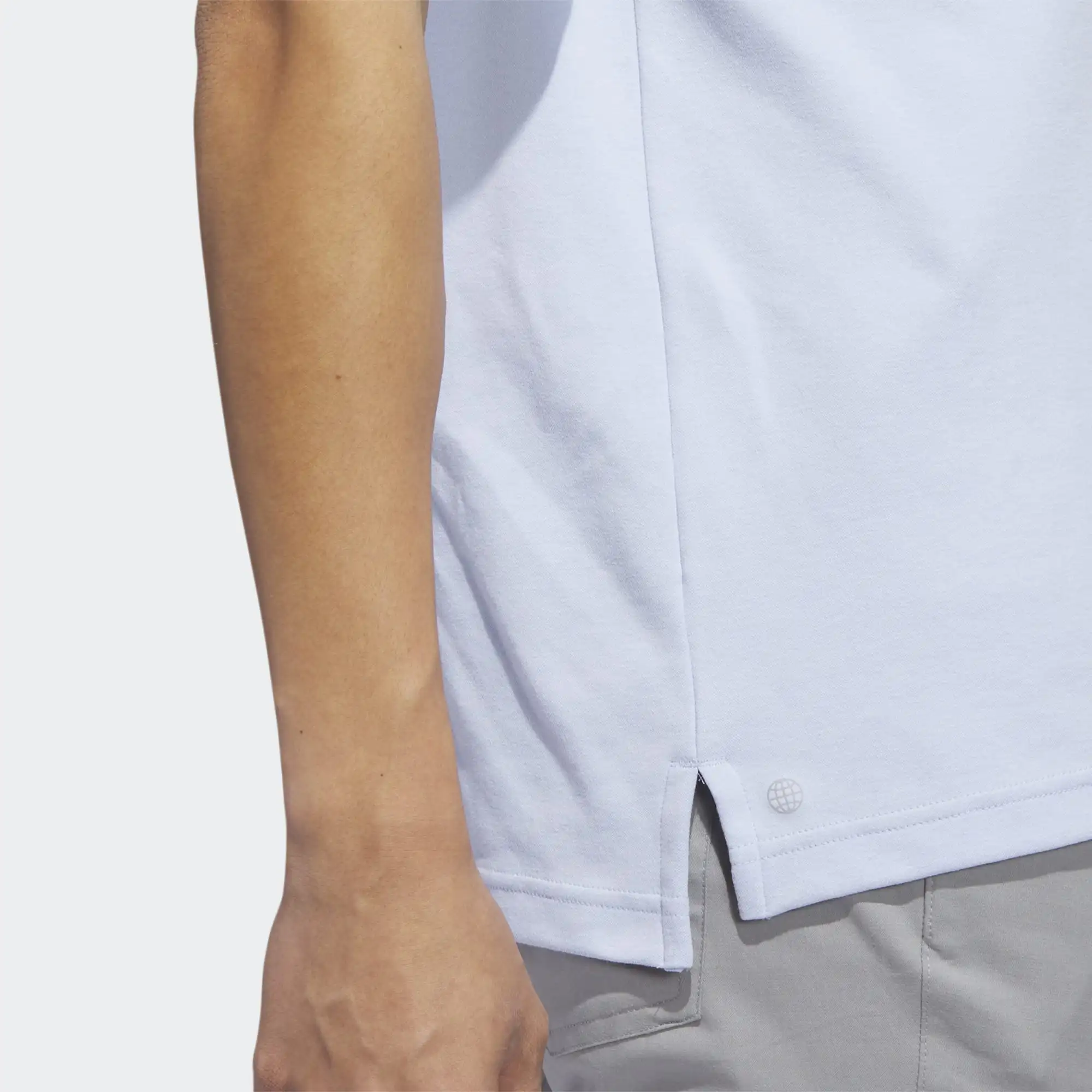 Adidas GO-TO PIQUÉ GOLF POLO SHIRT Blue Dawn 7 Adidas GO-TO PIQUÉ GOLF POLO SHIRT Blue Dawn - Image 5