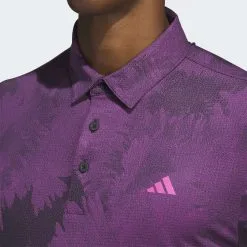 Adidas FLOWER MESH GOLF POLO SHIRT Black/Lucid Fuschia -Clubs Cheap Store HS7618 b2b152 pdp
