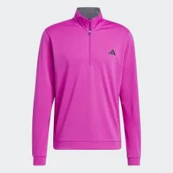 Adidas Golf Elevated 1/4 Zip Lucid Fuchsia