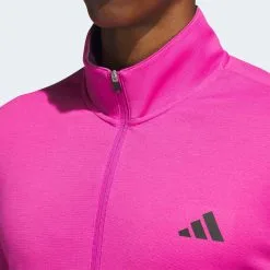 Adidas Golf Elevated 1/4 Zip Lucid Fuchsia -Clubs Cheap Store IB6117 b2b152 pdp