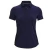 Under Armour Ladies Zinger Polo Shirt Navy (410)