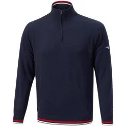 Mizuno Gents Windproof Jumper Deep Navy