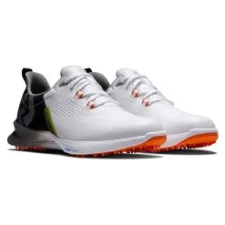 FootJoy Gents FJ Fuel Shoes White Black Orange 11 FootJoy Gents FJ Fuel Shoes White Black Orange -Clubs Cheap Store P 55443FOOTJOYSHOESWHITEBLACKORANGEGENTS 5 L