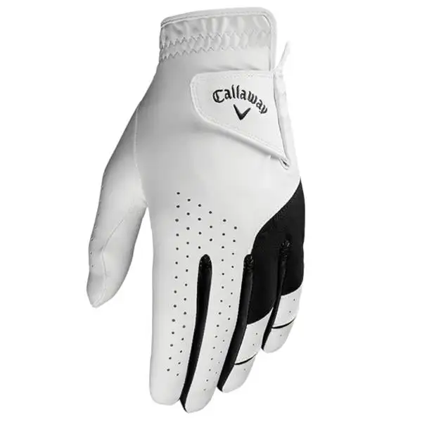 Callaway Weather Spann Ladies Golf Glove Left Hand White 3 Callaway Weather Spann Ladies Golf Glove Left Hand White