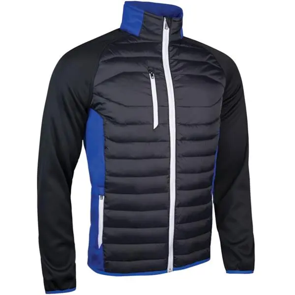 Sunderland Gents Zermatt Padded Jacket Black Electric Blue - White 3 Sunderland Gents Zermatt Padded Jacket Black Electric Blue - White