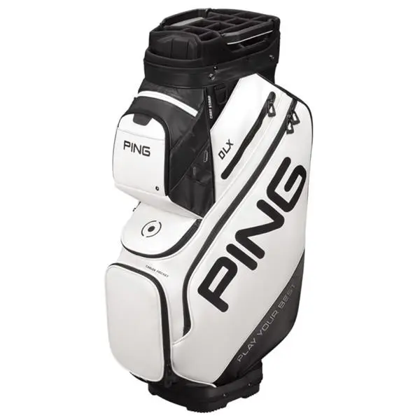 PING DLX 191 Cart Bag White 3 PING DLX 191 Cart Bag White