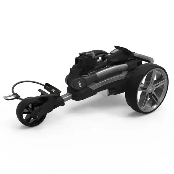 Powakaddy FX7 GPS EBS 36 Hole Lithium Cart Gunmetal 7 Powakaddy FX7 GPS EBS 36 Hole Lithium Cart Gunmetal - Image 5