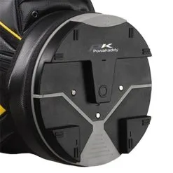 PowaKaddy Dri-Tech Cart Bag Gunmetal Yellow 22 7 PowaKaddy Dri-Tech Cart Bag Gunmetal Yellow 22 -Clubs Cheap Store PW22A0301001 2 L