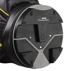 Powakaddy DLX-Lite Cart Bag Gunmetal Yellow 7 Powakaddy DLX-Lite Cart Bag Gunmetal Yellow -Clubs Cheap Store PW22A0304001 2 L