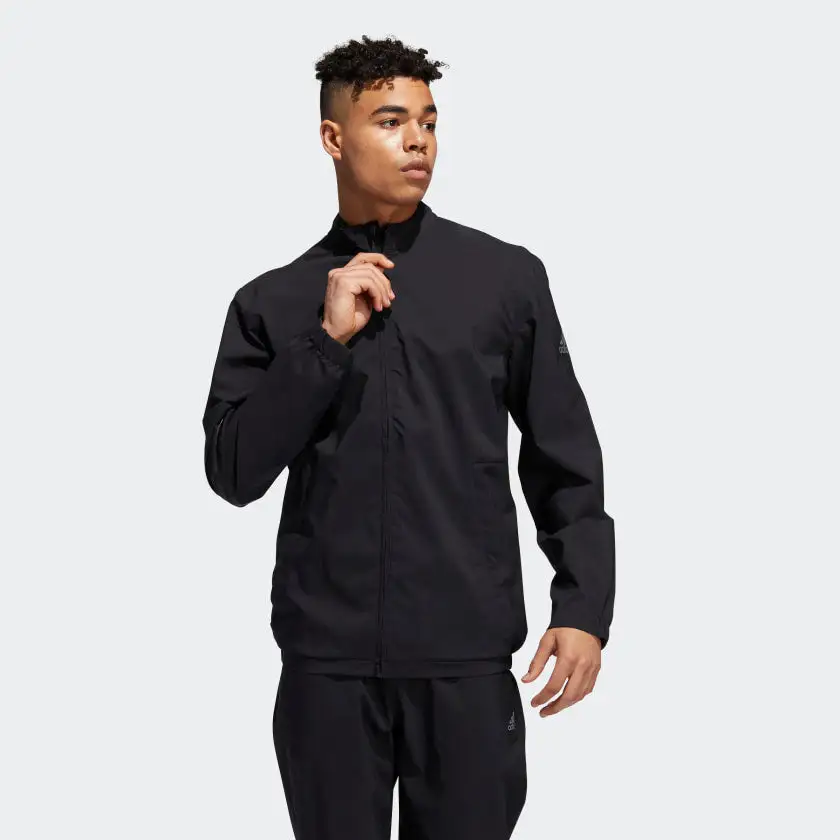 Adidas PROVISIONAL RAIN JACKET Black 4 Adidas PROVISIONAL RAIN JACKET Black - Image 2