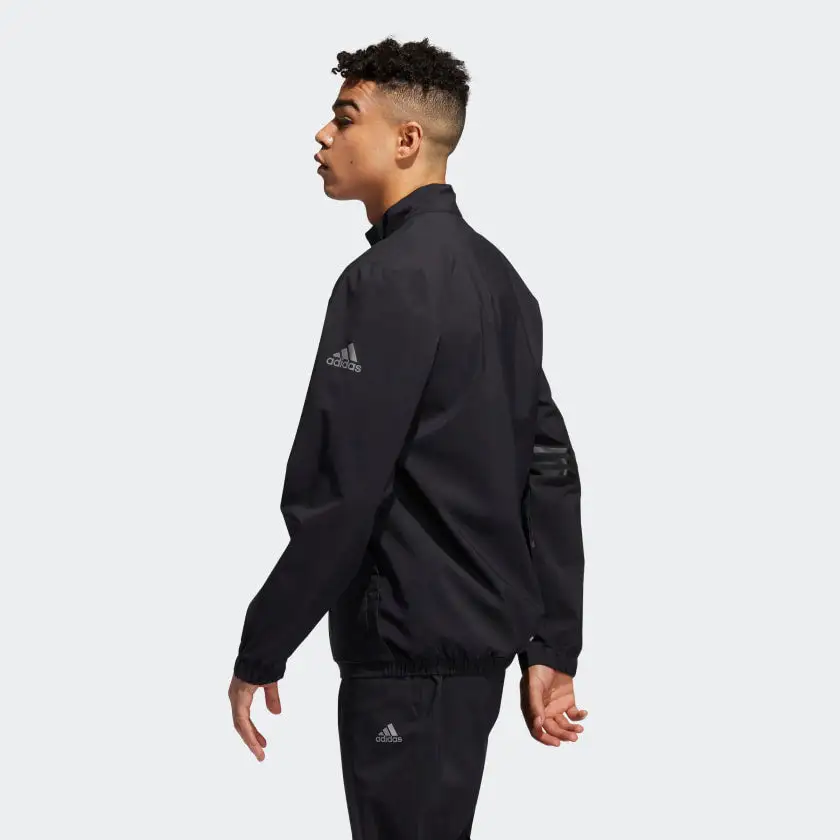 Adidas PROVISIONAL RAIN JACKET Black 3 Adidas PROVISIONAL RAIN JACKET Black