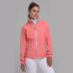 Zero Restriction Ladies Olivia Hooded Waterproof Jacket CALYPSO
