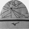 MIZUNO BREATH THERMO GRAPHIC BEANIE GREY -Clubs Cheap Store S52GW2501 05 Grey