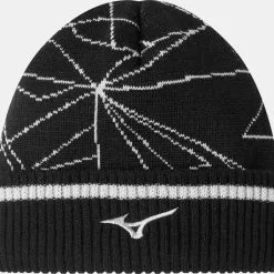 MIZUNO BREATH THERMO GRAPHIC BEANIE BLACK