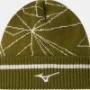 MIZUNO BREATH THERMO GRAPHIC BEANIE OLIVE 2 MIZUNO BREATH THERMO GRAPHIC BEANIE OLIVE -Clubs Cheap Store S52GW2501 39 khaki