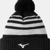 MIZUNO BREATH THERMO POM POM BEANIE BLACK -Clubs Cheap Store S52GW2502 09 Black