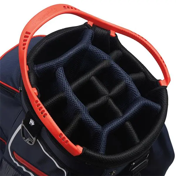 TAYLORMADE 2020 8.0 GOLF CART BAG Navy White Red 4 TAYLORMADE 2020 8.0 GOLF CART BAG Navy White Red - Image 2