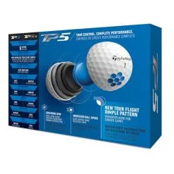 TaylorMade TM21 TP5 Golf Ball White 7 TaylorMade TM21 TP5 Golf Ball White -Clubs Cheap Store TA21D0102001 2 L