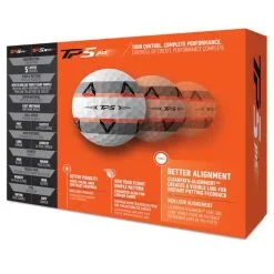 TaylorMade TP5 Pix 2.0 Golf Balls Dozen White (2 Dozen €90) 7 TaylorMade TP5 Pix 2.0 Golf Balls Dozen White (2 Dozen €90) -Clubs Cheap Store TA21D0103001 2 L