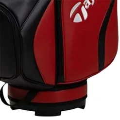 TaylorMade Deluxe Cart Bag Red - Black -Clubs Cheap Store TA22A0308001 3 L